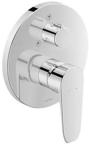 Miscelatore doccia tondo Monocomando con Deviatore senza parte incasso cromo B1 B14210012010 Duravit