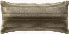 Cuscino per divano in velluto a coste Vetsak, 30 x 60 cm