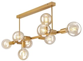 Lampadario su palo ASTRID 8xE27/60W/230V oro