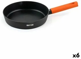 Padella Quttin Gastro Nero Arancio 47 x 29,5 x 5,8 cm (6 Unità)