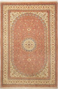 Isfahan Tappeto persiano 200x140 Rosso (Iran) Annodato A Mano
