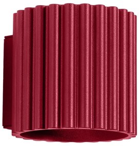 Lampada da parete burgundy ø 10 cm Zora – Sollux