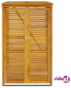 vidaXL Copribidone Singolo 70x89x117 cm in Legno Massello di Acacia