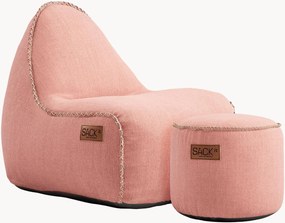 Pouf sacco da giardino con poggiapiedi Cobana Junior