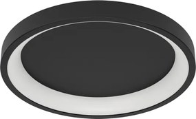 Eglo 901909 - Plafoniera LED RGBW dimmerabile LORETELLO-Z LED/19,6 W/230 V Ø35 cm nero