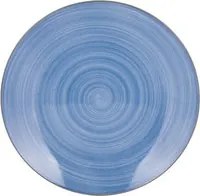 Piatto frutta porcellana blu 19,3 cm Petali