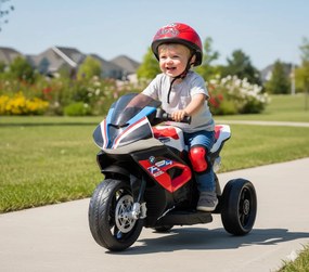 Moto Elettrica per Bambini 12V con Licenza BMW HP4 Sport 3R Rossa...