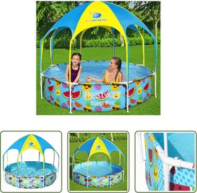 Piscina per bambini - Bestway Piscia Fuoriterra per Bambini Steel Pro UV Careful 244x51 cm