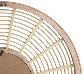 Eglo 425029 - Specchio da parete MITSUKE Ø 55 cm in bambù