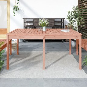 Tavolo da giardino 159,5x82,5x76cm in legno massello di douglas