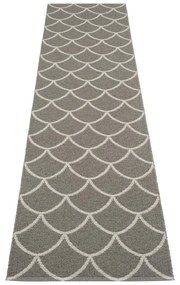 Passatoia da interno/esterno grigia 70x300 cm Kotte Charcoal – Pappelina