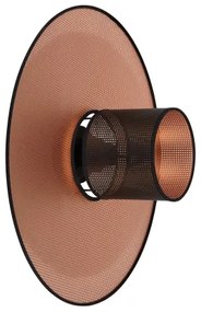 Duolla - Applique TOKYO SHINY 1xE27/15W/230V diametro 50 cm rame/nero