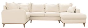 Divano angolare crema (angolo destro) Beata - Ropez