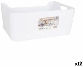 Cestino Multiuso Dem Bianco 33 x 24 x 14,5 cm (12 Unità)