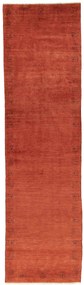 Gabbeh Tappeto persiano 80x290 Rosso (Iran) Annodato A Mano
