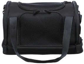 Trixie trasportino per cani da aereo fly 45x28x25 cm nero