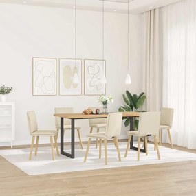 Sedie Da Pranzo 6 Pz İn Lino /