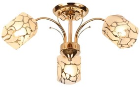 Brilagi - Lampadario a plafone MEGAPOLIS 3xE14/60W/230V oro