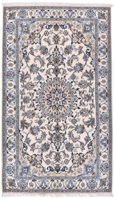 Nain Tappeto 210x120 Beige (Iran) Annodato A Mano