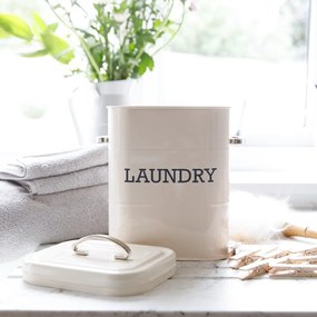 Contenitore in crema per detersivo in polvere Living Nostalgia - Kitchen Craft