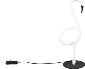 Lampada da tavolo bianca (altezza totale 35 cm) Ingo – Reality