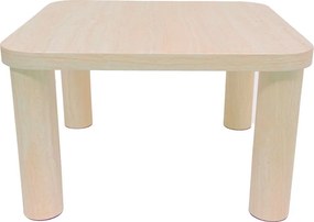 Tavolino beige effetto marmo 60x60 cm Solano - Actona