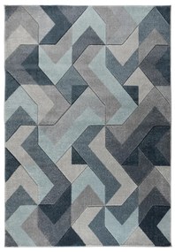 Tappeto blu/grigio 160x230 cm Aurora - Flair Rugs