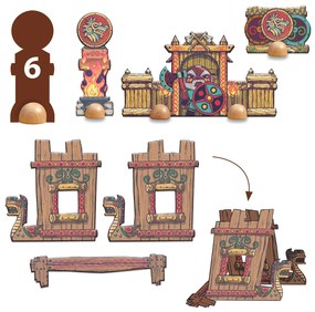 Arty Toys - Puzzl’Up - pirata Alric Barbarious - 15 pezzi