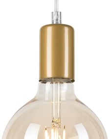Lampadario a sospensione con filo ASTRID 1xE27/60W/230V oro