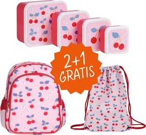 Pacchetto piccolo A Little Lovely Company - Ciliegie + sacca sportiva in OMAGGIO