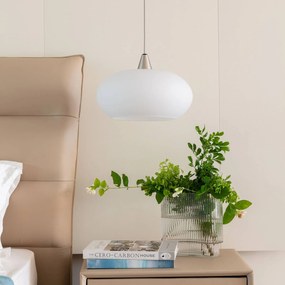 Lucande Sharvil lampada sospensione, 1 luce, vetro