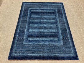 Loribaft Tappeto 210x160 Blu (Iran) Annodato A Mano