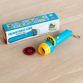 Proiettore tascabile per bambini con dinosauri , 16 immagini Prehistoric Land - Rex London