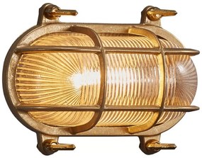 Nordlux - Applique da esterno HELFORD 1xE27/12,5W/230V IP64 ottone