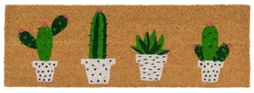 Stuoia di cocco 25x75 cm Cactus - Casa Selección