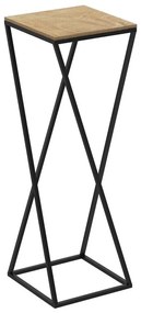 Portafiori  70x24 cm nero