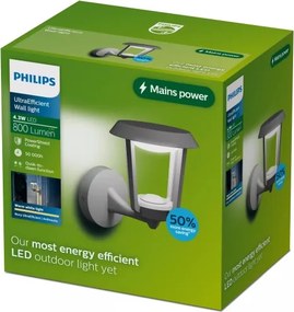Philips - Lampada da parete esterna a LED NUVY LED/4,3W/230V 2700K IP44