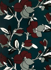 Lelievre Tapete Ayame - Anthracite