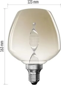 Lampadina LED DECO VINTAGE S123 E27/3,5W/230V 1800K