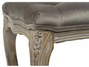 Panca DKD Home Decor   Marrone Grigio scuro Legno d'albero della gomma 112 x 38 x 48 cm