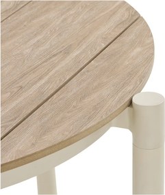 Tavolo da pranzo da giardino rotondo in metallo ø 90 cm Abela – House Nordic