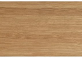 Tavolino rotondo nero e naturale con piano in rovere ø 65 cm Soli - Actona