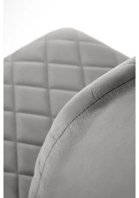 Sedia da pranzo ORIS, 1 pezzo, grigia