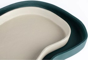 Vassoi decorativi in metallo in set di 2 35x23 cm Revolt - Zuiver