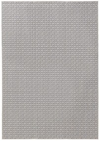 benuta Basic Tappeto per interno ed esterno Lou Bianco 240x350 cm - Tappeto outdoor per balcone, terrazzo e giardino