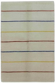 Gabbeh Tappeto 180 x 120 Beige (Indian) Annodato A Mano