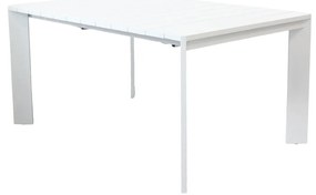IMPACTO - tavolo allungabile in alluminio 150/200 bianco o antracite