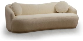 Divano crema 225 cm Ancona - Artie