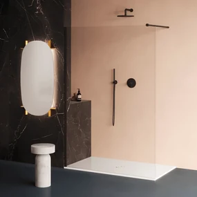 Piatto Doccia 100x80 Azzurra Ceramica "SoloDue" Cotone