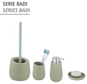 Distributore di sapone in ceramica verde Badi - Wenko